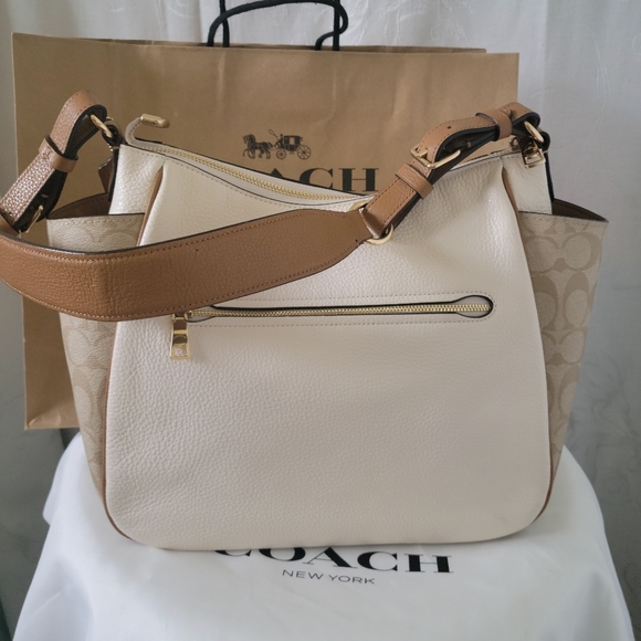 Coach Rori Shoulderbag Chalk Multi - Picture 7 of 7